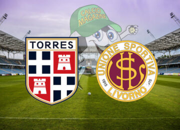 Torres Livorno cronaca diretta live risultato in tempo reale