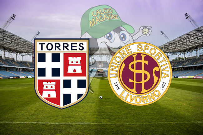 Torres Livorno cronaca diretta live risultato in tempo reale