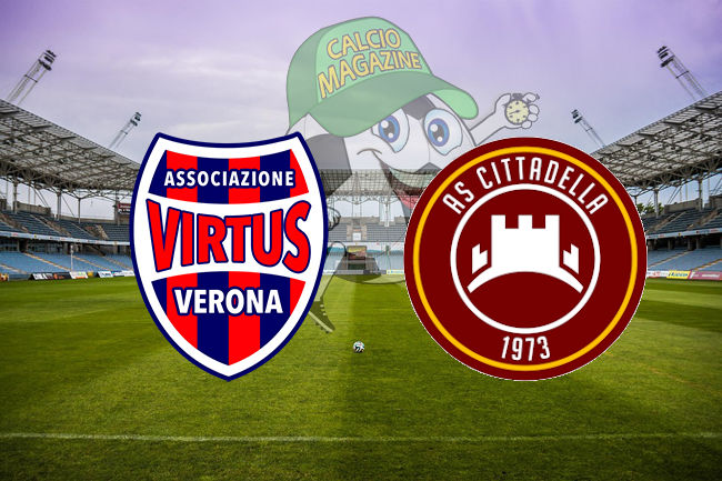 Virtus Verona Cittadella cronaca diretta live risultato in tempo reale