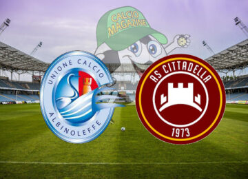 Albinoleffe Cittadella cronaca diretta live risultato in tempo reale