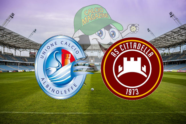 Albinoleffe Cittadella cronaca diretta live risultato in tempo reale