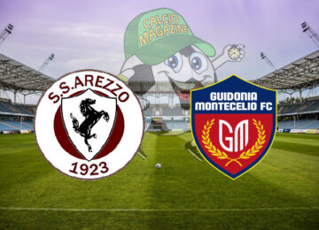 Arezzo Guidonia Montecelio cronaca diretta risultato in tempo reale