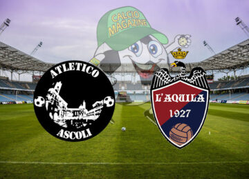 Atletico Ascoli L'Aquila cronaca diretta live risultato in tempo reale