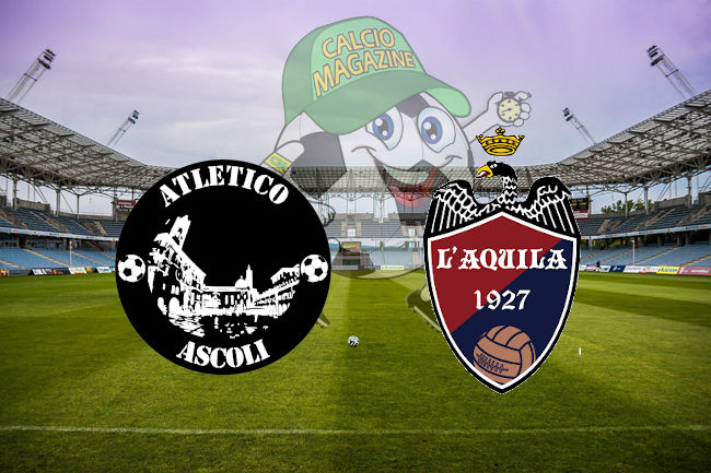 Atletico Ascoli L'Aquila cronaca diretta live risultato in tempo reale