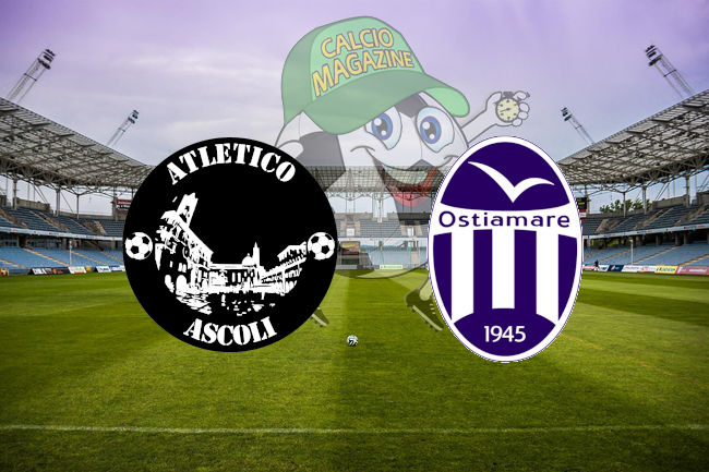 Atletico Ascoli Ostiamare cronaca diretta live risultato in tempo reale