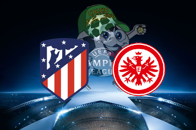 Atletico Madrid Eintracht Francoforte cronaca diretta live risultato in tempo reale