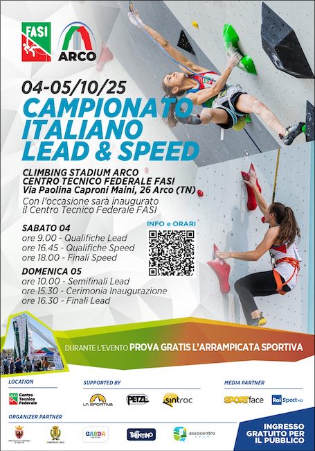 campionato italitano lead & speed arco 2025