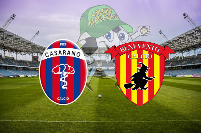 Casarano Benevento cronaca diretta live risultato in tempo reale