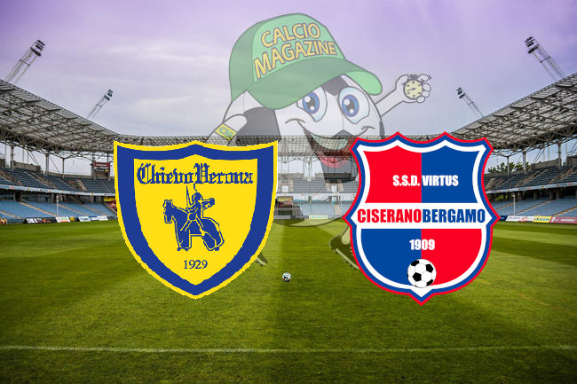 Chievo Verona Ciserano Bergamo cronaca diretta live risultato in tempo reale