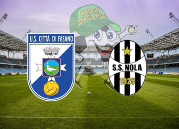Città di Fasano Nola cronaca diretta live risultato in tempo reale