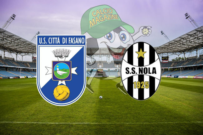 Città di Fasano Nola cronaca diretta live risultato in tempo reale