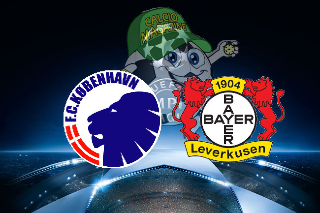 Copenaghen Bayer Leverkusen cronaca diretta risultato in tempo reale