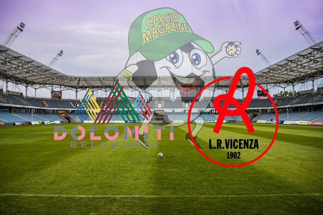 Dolomiti Bellunesi Vicenza cronaca diretta live risultato in tempo reale