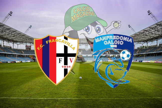 Francavilla Manfredonia cronaca diretta live risultato in tempo reale