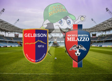 Gelbison Milazzo cronaca diretta live risultato in tempo reale