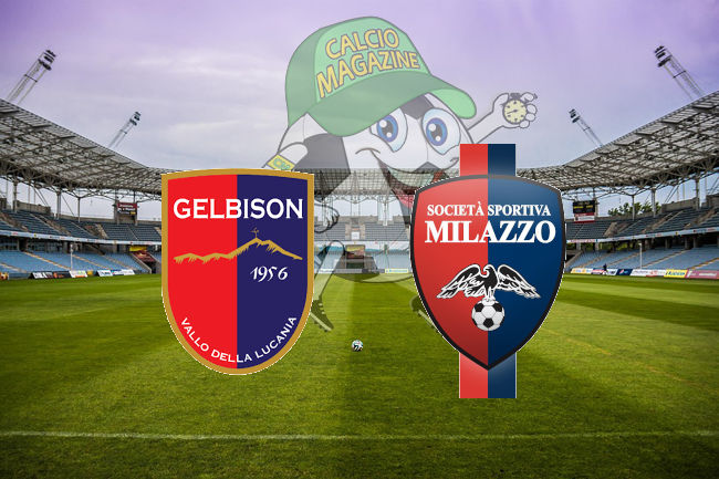 Gelbison Milazzo cronaca diretta live risultato in tempo reale