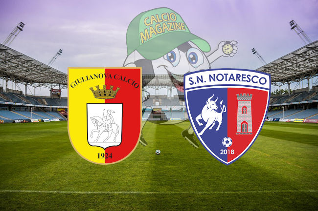 Giulianova Notaresco cronaca diretta live risultato in tempo reale