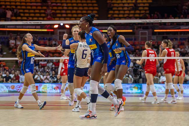italia vs polonia volley f