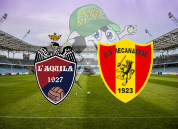 L'Aquila Recanatese cronaca diretta live risultato in tempo reale
