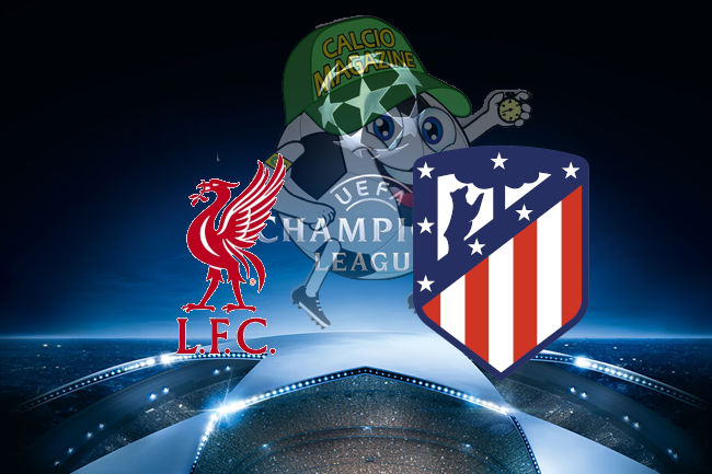 Liverpool Atletico Madrid cronaca diretta risultato in tempo reale