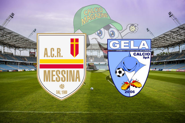 Messina Gela cronaca diretta live risultato in tempo reale