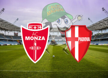 Monza Padova cronaca diretta live risultato in tempo reale