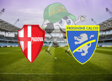 Padova Frosinone cronaca diretta live risultato in tempo reale