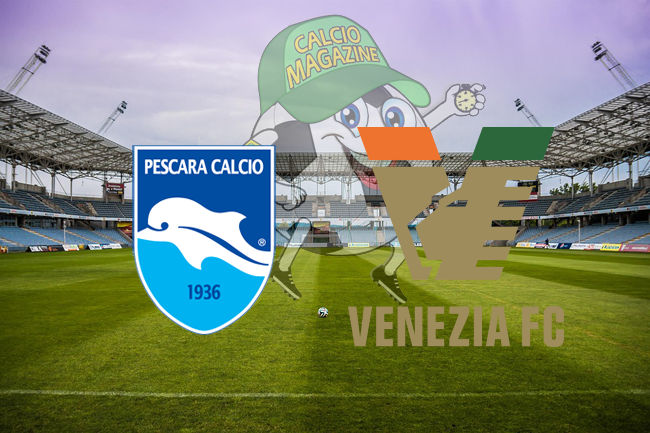 Pescara Venezia cronaca diretta risultato in tempo reale