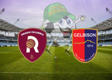 Reggina Gelbison cronaca diretta live risultato in tempo reale