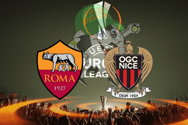 Roma Nizza cronaca diretta live risultato in tempo reale