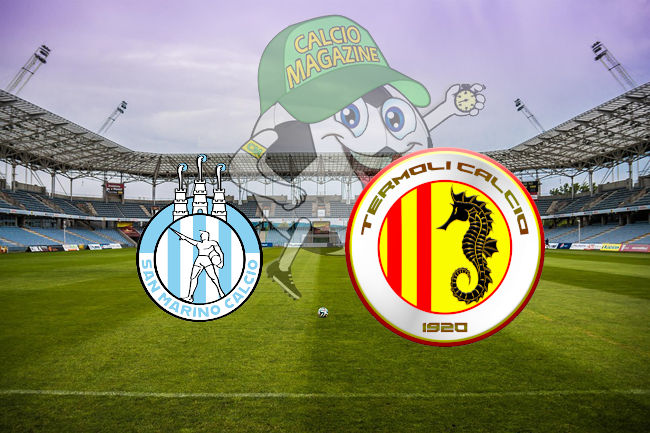 San Marino Calcio Termoli cronaca diretta risultato in tempo reale