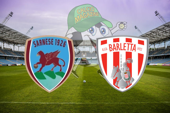 Sarnese Barletta cronaca diretta live risultato in tempo reale