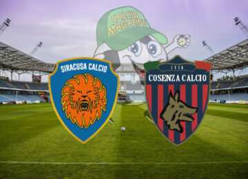 Siracusa Cosenza cronaca diretta live risultato in tempo reale