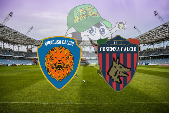 Siracusa Cosenza cronaca diretta live risultato in tempo reale