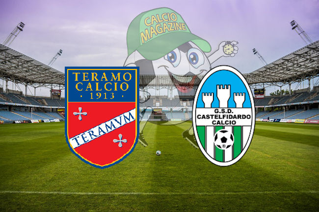 Teramo Castelfidardo cronaca diretta live risultato in tempo reale