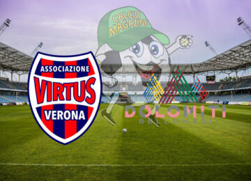 Virtus Verona Dolomiti Bellunesi cronaca diretta live risultato in tempo reale