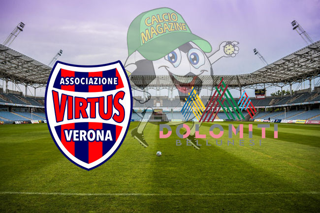 Virtus Verona Dolomiti Bellunesi cronaca diretta live risultato in tempo reale