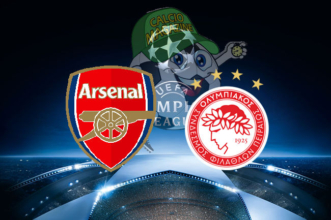 Arsenal Olympiakos cronaca diretta live risultato in tempo reale
