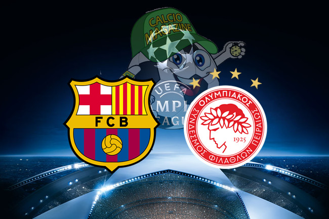 Barcellona Olympiacos cronaca diretta live risultato in tempo reale