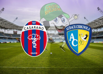 Casarano Audace Cerignola cronaca diretta live risultato in tempo reale