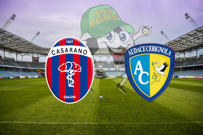 Casarano Audace Cerignola cronaca diretta live risultato in tempo reale