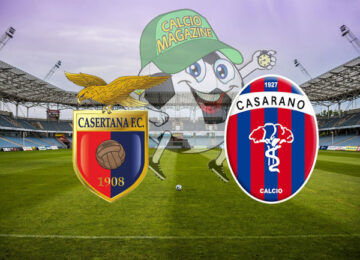 Casertana Casarano cronaca diretta live risultato in tempo reale