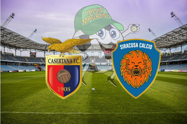 Casertana Siracusa cronaca diretta live risultato in tempo reale