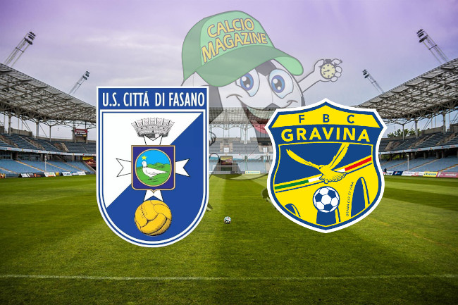 Città di Fasano Gravina cronaca diretta live risultato in tempo reale