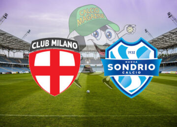 Club Milano Sondrio cronaca diretta live risultato in tempo reale