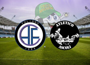 Foligno Atletico Ascoli cronaca diretta live risultato in tempo reale