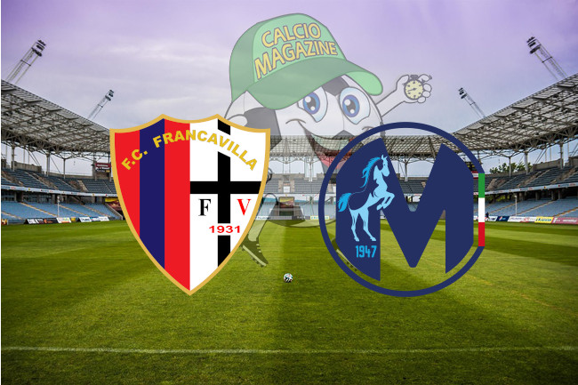 Francavilla Martina Calcio cronaca diretta live risultato in tempo reale