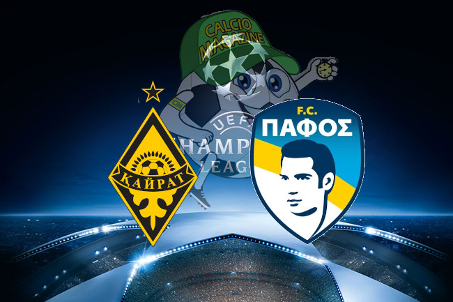 Kairat Almaty Pafos cronaca diretta live risultato in tempo reale