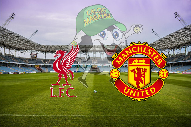 Liverpool Manchester United cronaca diretta live risultato in tempo reale