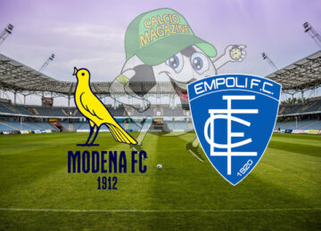 Modena Empoli cronaca diretta live risultato in tempo reale